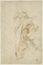 Verso : Étude pour la figure de Virgile, WA1846.182